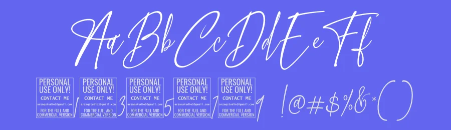 The Prestige Font by Miftahul Arzaq — Script Handwritten Font — thumbnail 3