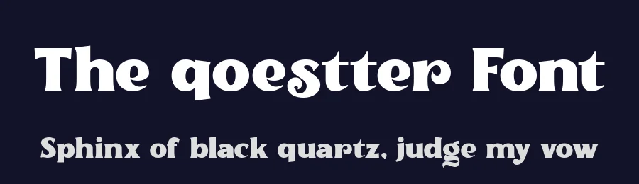 The qoestter Font by alit design — Serif Font — thumbnail 2