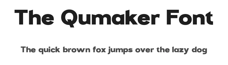 The Qumaker Font by Dikas Studio — Display Font