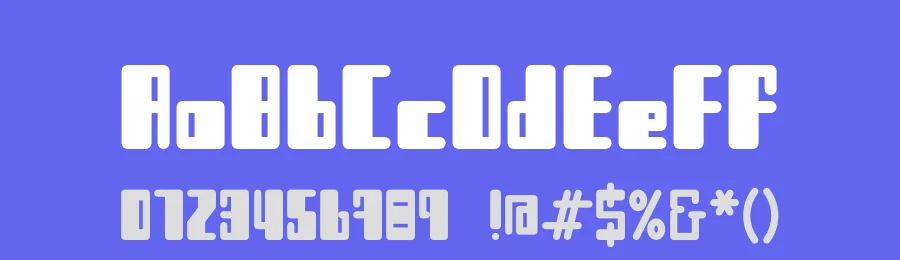 The R21 hSq Font Family by 103cia — Sans Serif Font — thumbnail 3