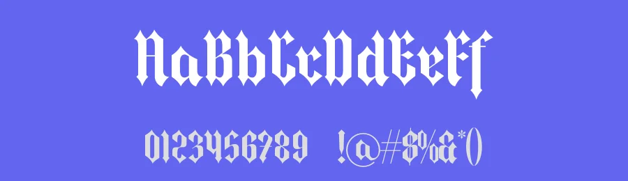 The Raffers Blackletter Font by timelesstype.co — Blackletter Font — thumbnail 3