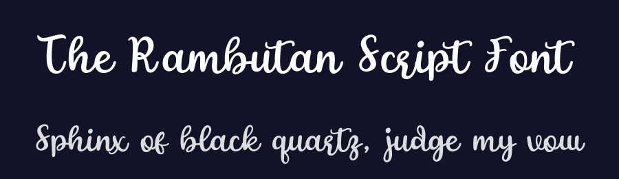 The Rambutan Script Font by alifinart — Script Handwritten Font — thumbnail 2
