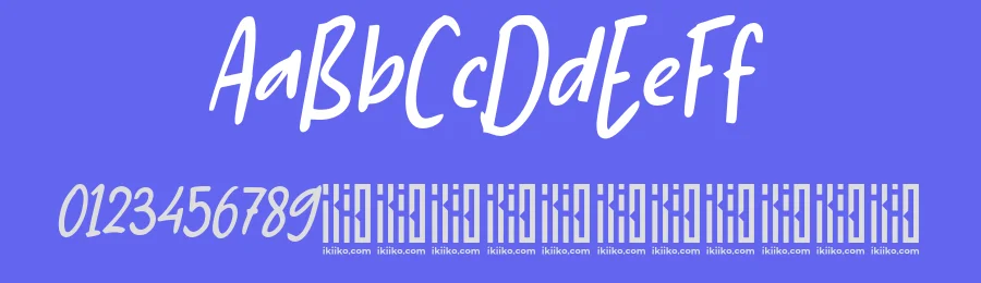 The Rascals Font by ikiiko type — Script Handwritten Font — thumbnail 3