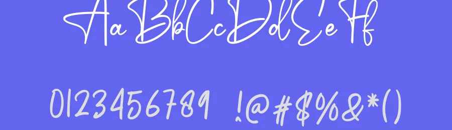 The Relation Script Font by creativeletter — Script Handwritten Font — thumbnail 3
