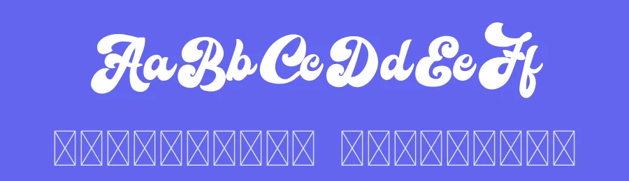 The Retropus Font by mhdafifersya — Script Handwritten Font — thumbnail 3