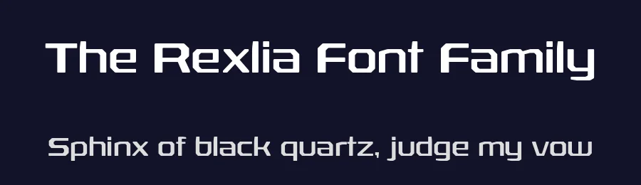 The Rexlia Font Family by Typodermic — Display Font — thumbnail 2