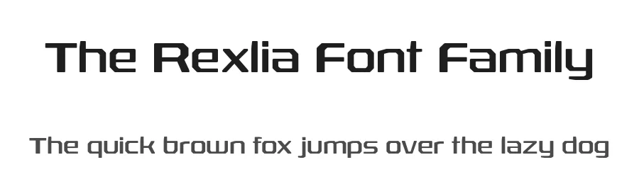 The Rexlia Font Family by Typodermic — Display Font