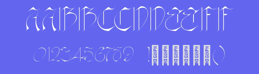 The Rigel Font by Supremat — Display Font — thumbnail 3