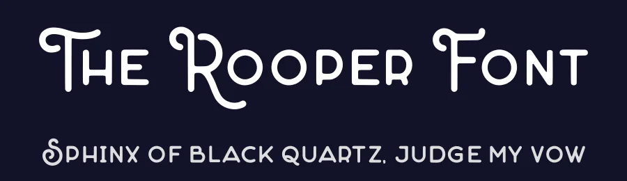 The Rooper Font by Bayuktx — Display Font — thumbnail 2