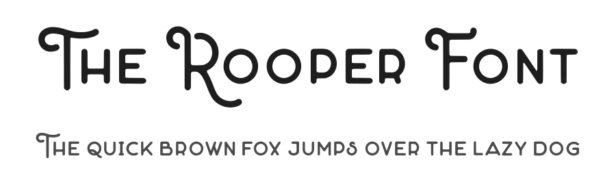 The Rooper Font by Bayuktx — Display Font