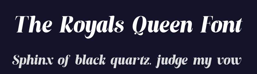 The Royals Queen Font by saemoon creative — Serif Font — thumbnail 2