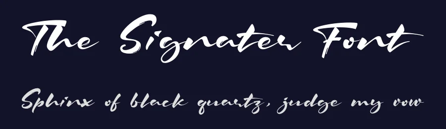 The Signater Font by typeline studio — Script Handwritten Font — thumbnail 2