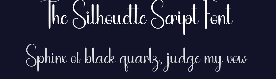 The Silhouette Script Font by andikastudio — Script Handwritten Font — thumbnail 2