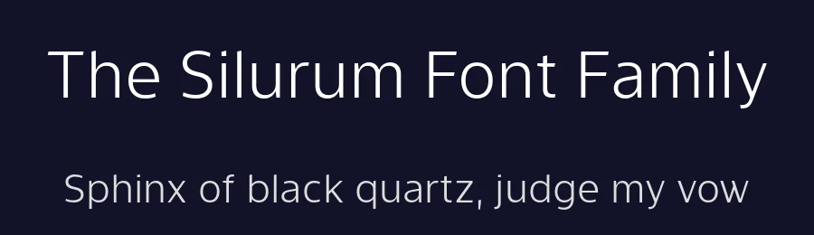 The Silurum Font Family by Punchform — Sans Serif Font — thumbnail 2