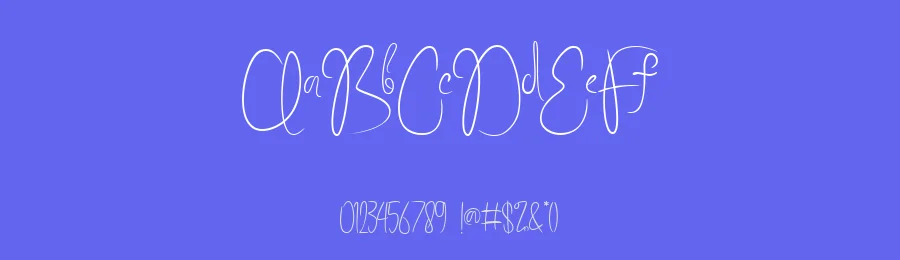 The simeta Font by imiftype — Script Handwritten Font — thumbnail 3