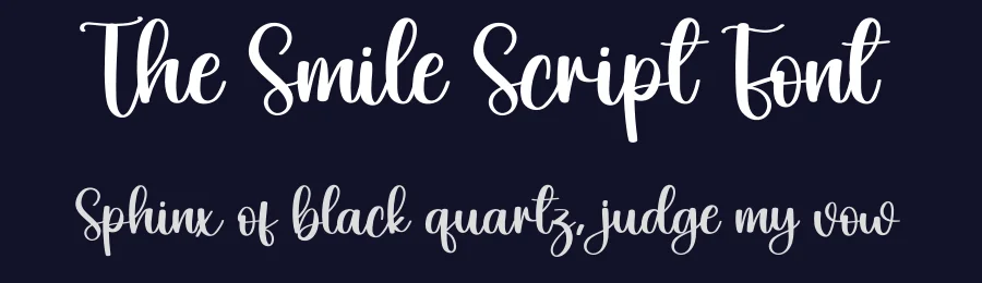 The Smile Script Font by creativeletter — Script Handwritten Font — thumbnail 2