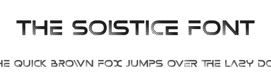The Solstice Font by 177Studio — Sans Serif Font