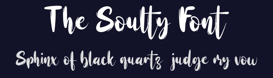 The Soulty Font by Forberas Foundry — Script Handwritten Font — thumbnail 2