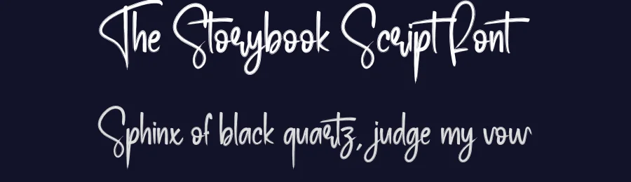 The Storybook Script Font by creativeletter — Script Handwritten Font — thumbnail 2