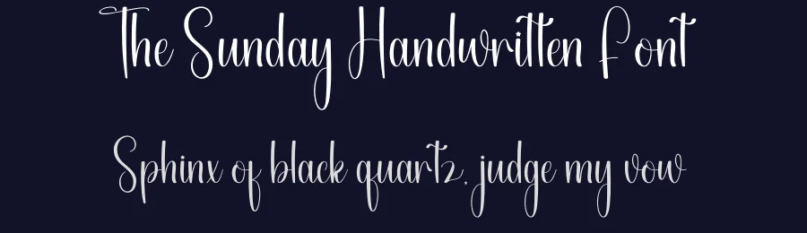 The Sunday Handwritten Font by andikastudio — Script Handwritten Font — thumbnail 2