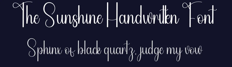 The Sunshine Handwritten Font by andikastudio — Script Handwritten Font — thumbnail 2