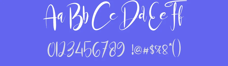 The vitsea Font by fahmistudio99 — Script Handwritten Font — thumbnail 3