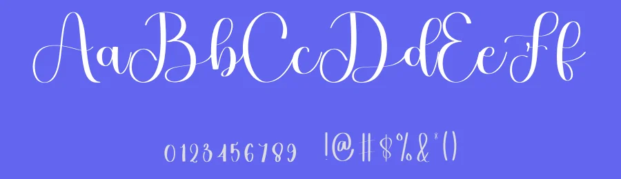 The Wedding – New Style Handwritten Font by freshtypeink — Script Handwritten Font — thumbnail 3