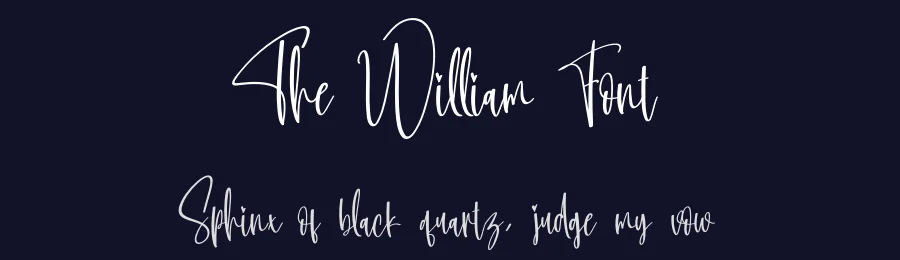 The William Font by creativeletter — Script Handwritten Font — thumbnail 2
