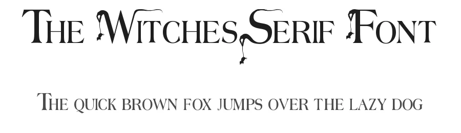 The Witches Serif Font by FZ Fonts — Serif Font