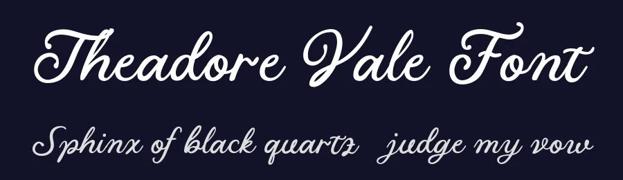 Theadore Vale Font by fonthentic — Display Font — thumbnail 2