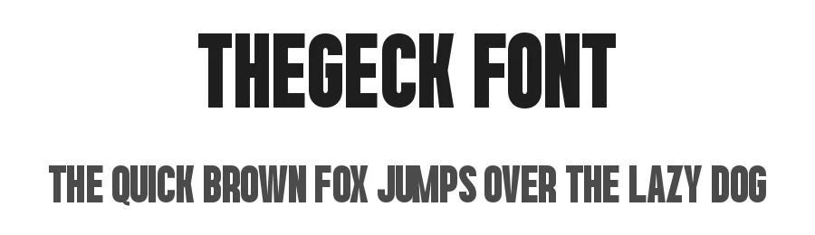 Thegeck Font by Funtype — Decorative Font
