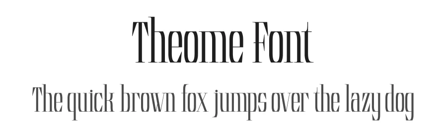 Theome Font by mooneseye666 โ Decorative Font
