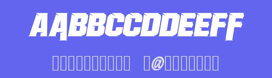 Therace Display Font by teguh pranata — Display Font — thumbnail 3