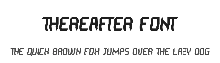 Thereafter Font by noahtype — Decorative Font