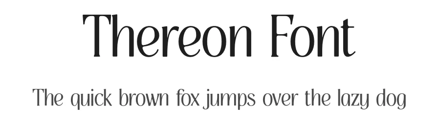 Thereon Font by vpcreativeshop — Serif Font