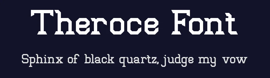 Theroce Font by ErmediaStudio — Decorative Font — thumbnail 2