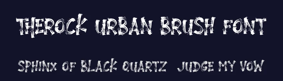 Therock Urban Brush Font by MLKWSN — Script Handwritten Font — thumbnail 2