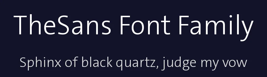 TheSans Font Family by LucasFonts — Sans Serif Font — thumbnail 2