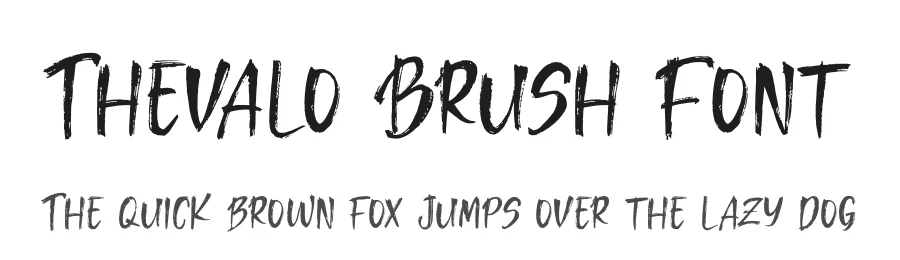 Thevalo Brush Font by Denustudios — Script Handwritten Font