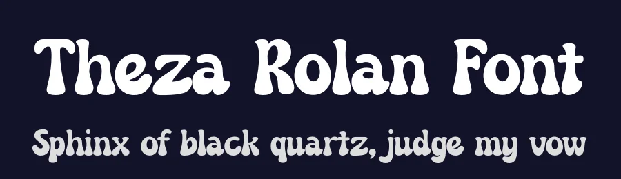 Theza Rolan Font by timelesstype.co — Display Font — thumbnail 2