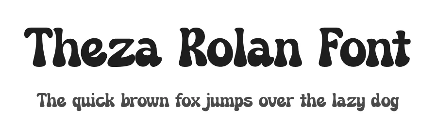 Theza Rolan Font by timelesstype.co — Display Font