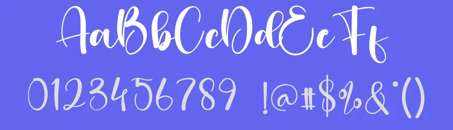Thick – Casual Handwritten Script Font by creativeletter — Script Handwritten Font — thumbnail 3