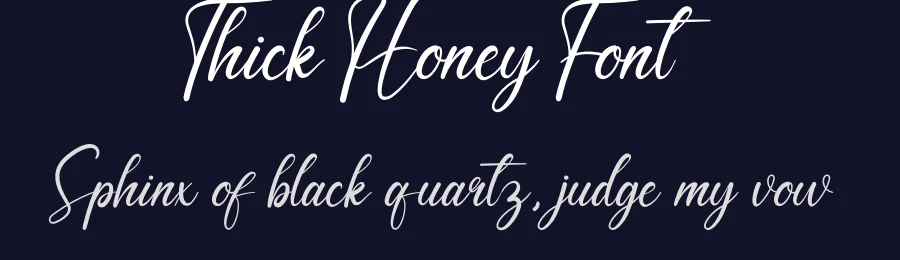 Thick Honey Font by andikastudio — Script Handwritten Font — thumbnail 2