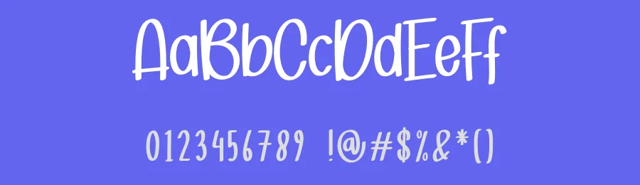 Thick Outline Display Font by creativeletter — Display Font — thumbnail 3