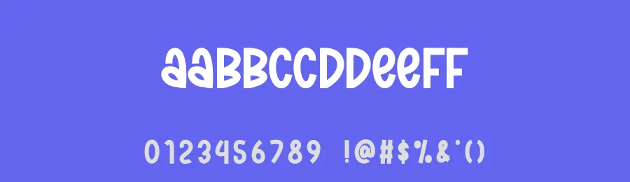 Thick Pink Display Font by andikastudio — Display Font — thumbnail 3