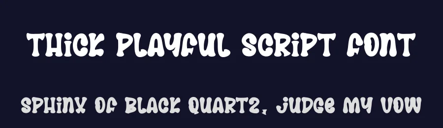 Thick Playful Script Font by andikastudio — Script Handwritten Font — thumbnail 2