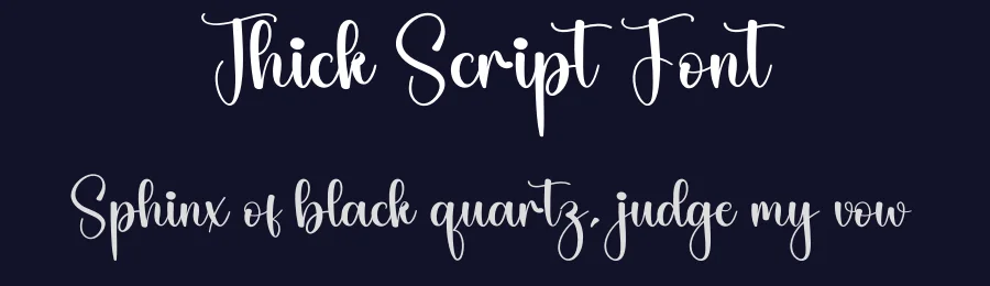 Thick Script Font by andikastudio — Script Handwritten Font — thumbnail 2