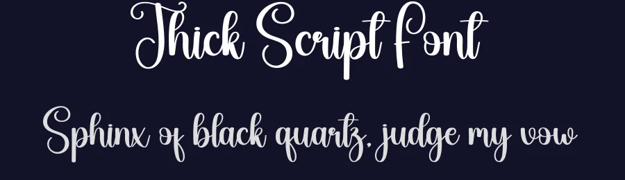 Thick Script Font by andikastudio — Script Handwritten Font — thumbnail 2