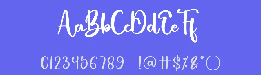 Thick Script Font by ade gilang — Script Handwritten Font — thumbnail 3