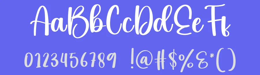 Thick Script Font by creativeletter — Script Handwritten Font — thumbnail 3